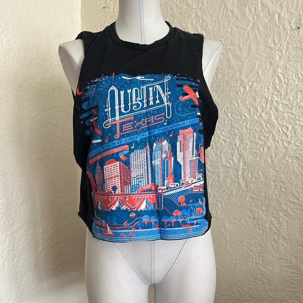 Austin City Limits 2019 Texas Sleeveless Tee Shirt Billie Eilish Guns n Roses